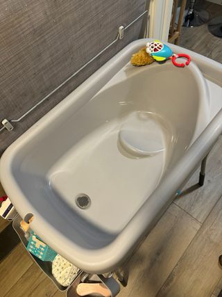 Cambiador bañera bebé - Gris