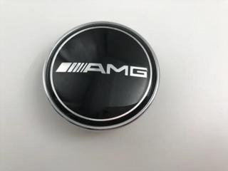 EMBLEMA LOGO CAPOT MERCEDES BENZ AMG NEGRO 5