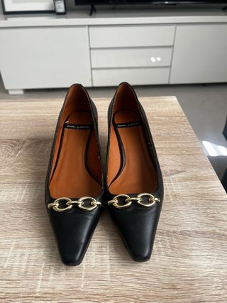 Zapato Angel Alarcon Piel Negro