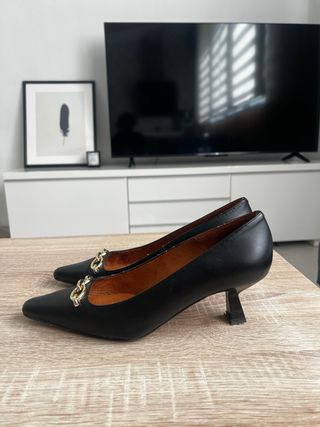 Zapato Angel Alarcon Piel Negro