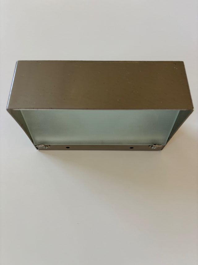 Aplique Moderno Metal y Cristal