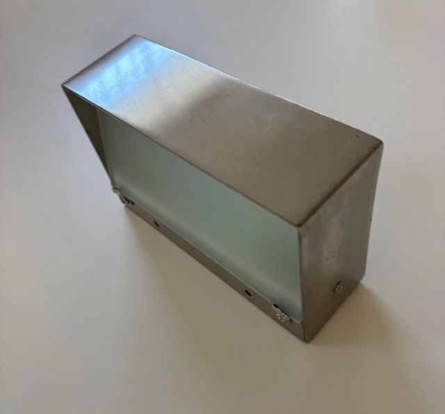 Aplique Moderno Metal y Cristal