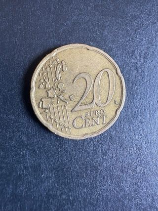 Moneda de 20 céntimos Alemania 2003 Ceca G