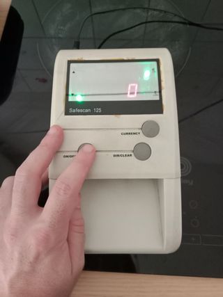 Detector billetes Safescan 125