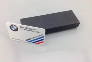 PLACA LOGO BMW M PERFORMANCE EUROPE