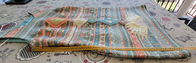 Vestido fiesta étnico verano T 44