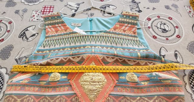 Vestido fiesta étnico verano T 44