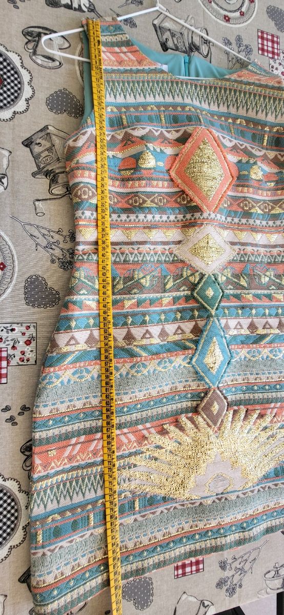 Vestido fiesta étnico verano T 44