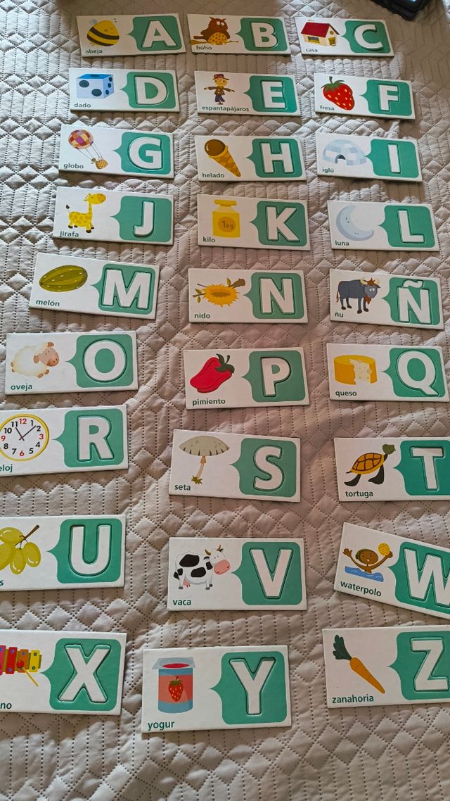 Puzle abecedario 27 piezas