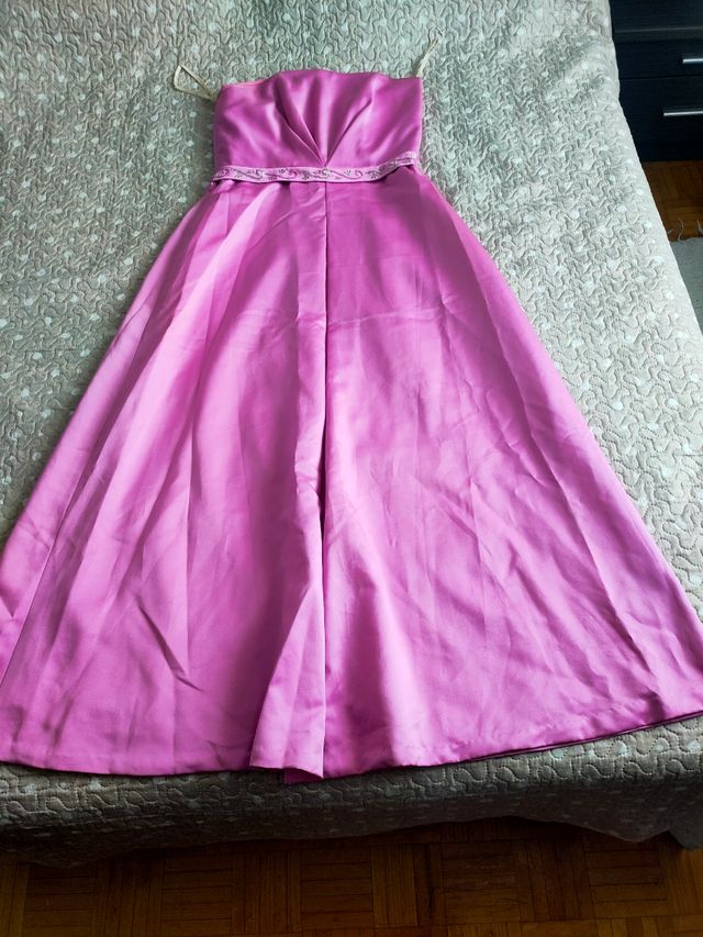 Vestido rosa dama honor