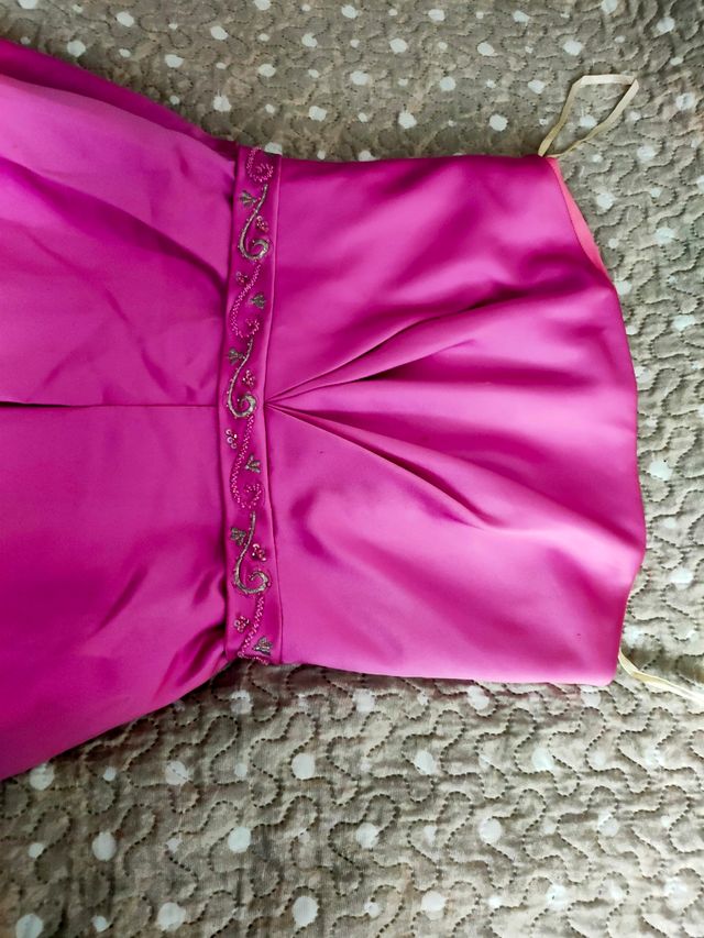 Vestido rosa dama honor