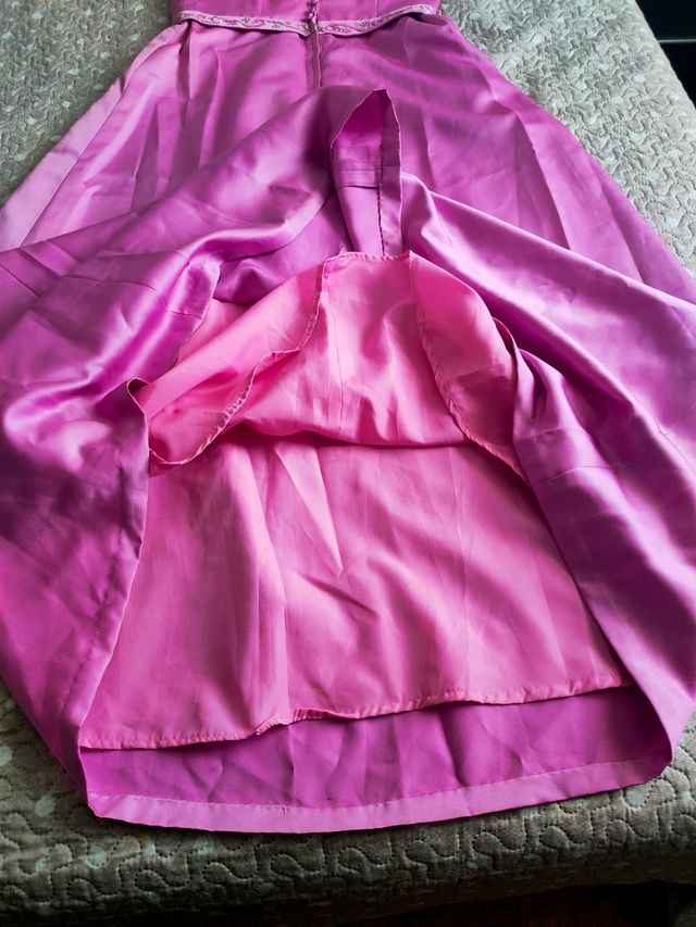 Vestido rosa dama honor