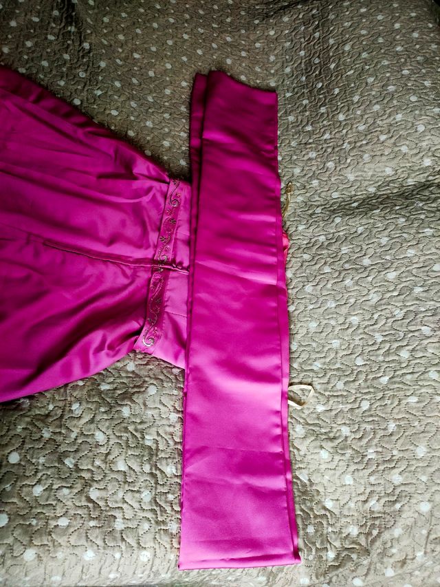 Vestido rosa dama honor