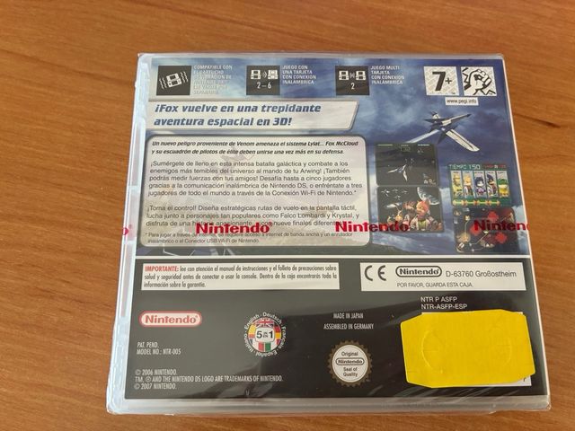STARFOX Command precintado - Nintendo DS