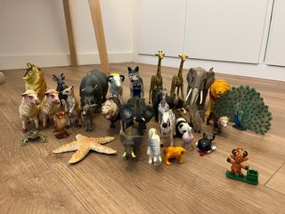 28 Figuras Animales de Juguete