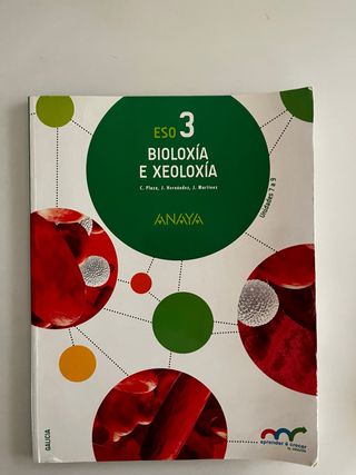 Libro Biologia 3 eso anaya