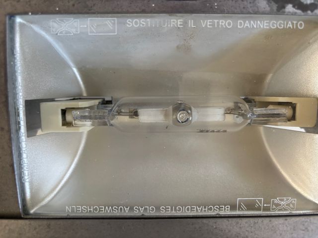 Proyector halógeno pared vintage