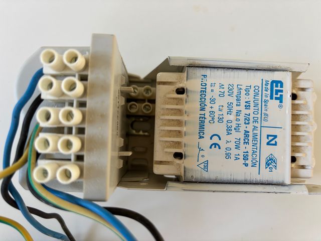 Proyector halógeno pared vintage