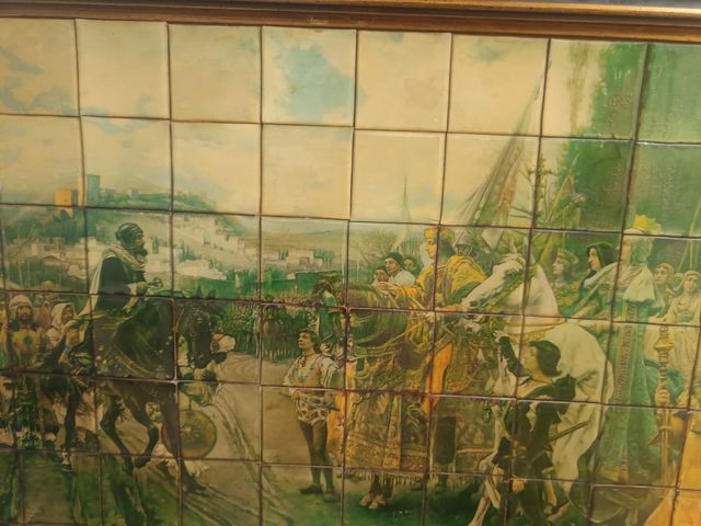 Cuadro entrega llave Granada - Cerámica