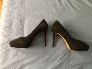 Zapatos Mango Basics negros, talla 41