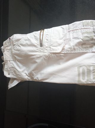 Shorts Tommy Hilfiger blancos