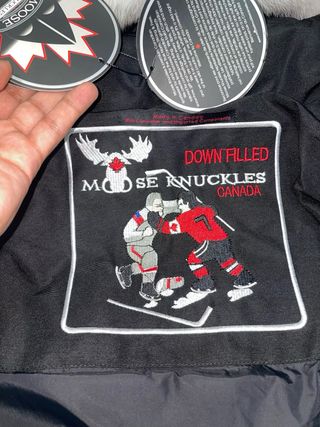Giacca Moose Knuckles - nera