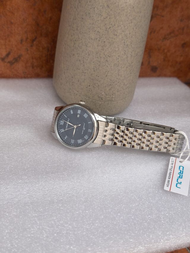 Reloj Hombre - Azul Plata