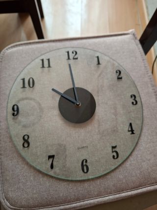 Reloj de cristal cuarzo