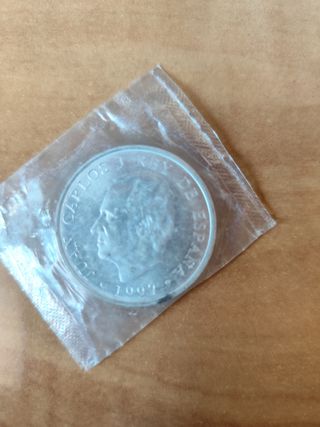 Moneda plata 2000 Pesetas 1547-1997