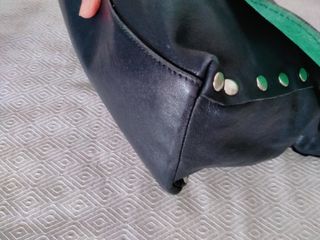 Borsa a tracolla pelle nera