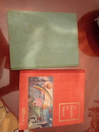 2 Álbumes Maravillas Universo Nestlé