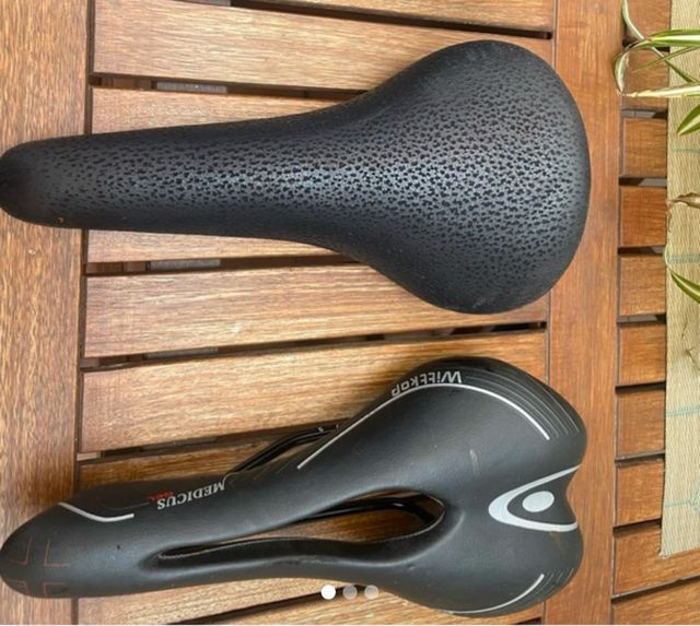 2 Sillines bici vintage 20€ cada uno