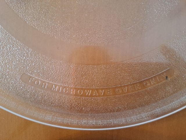 Plato cristal microondas 30cm
