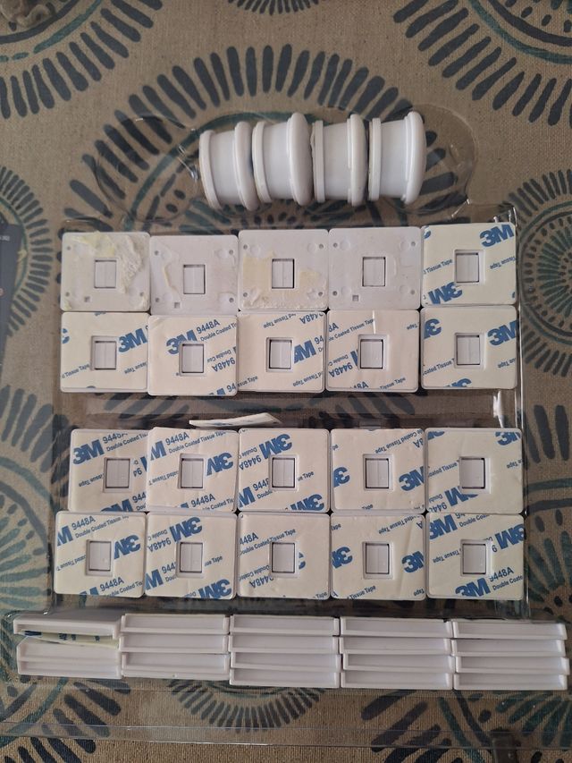 20 Cierres magnéticos de seguridad para armarios