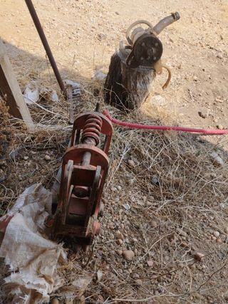 Pistón hidráulico usado