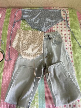 Top+Pantalones Vaqueros | Talla S
