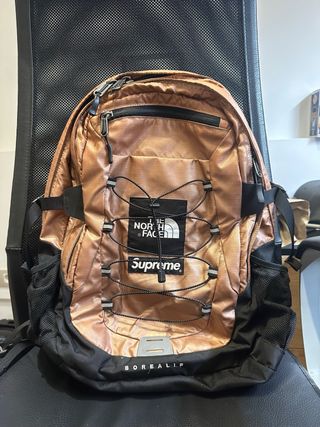 Mochila Supreme x North Face - Rose Gold