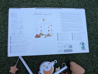 Móvil cuna estrellas lunas Verbaudet