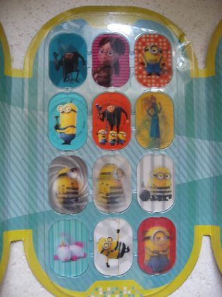 cartas sueltas Álbum Gru 3 - 36 cartas 3D Dia