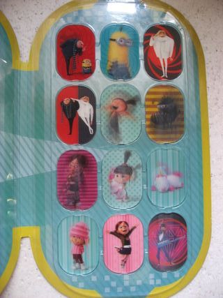cartas sueltas Álbum Gru 3 - 36 cartas 3D Dia