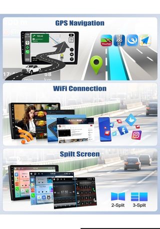 Radio Android 13 KIA Sportage 6GB+128GB