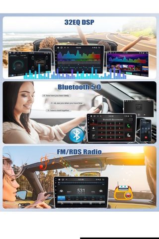 Radio Android 13 KIA Sportage 6GB+128GB