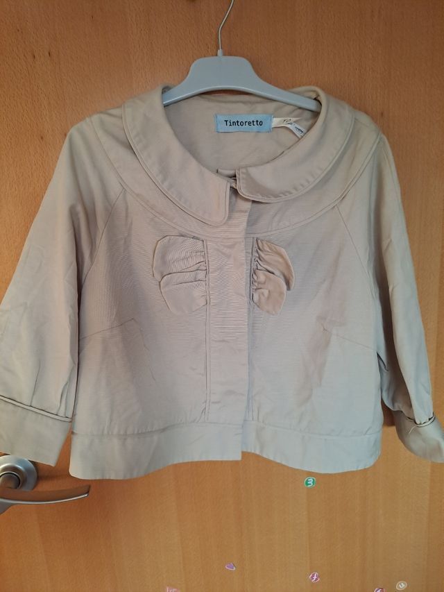 Chaqueta Tintoretto beige - Talla L