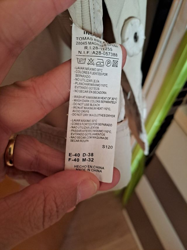 Chaqueta Tintoretto beige - Talla L