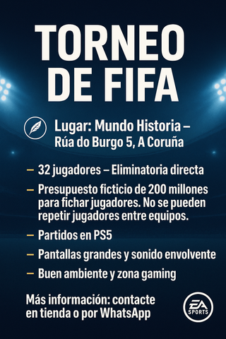 Torneo FIFA PS5 - 32 Jugadores