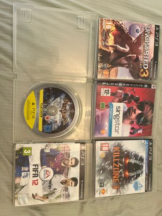 5 Juegos PS3 - NO SE VENDEN POR SEPARADO