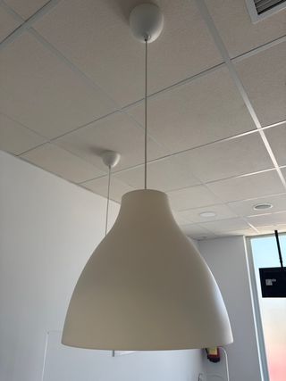 2 Lámparas IKEA MELODI blancas