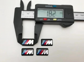 5 EMBLEMAS LOGO BMW M PARA LLANTAS M 3M