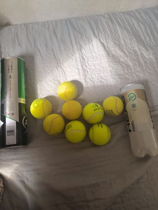 8 Pelotas Tenis usadas