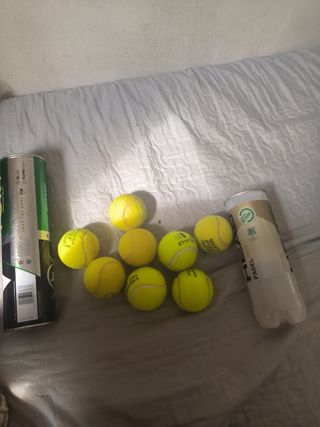 8 Pelotas Tenis usadas